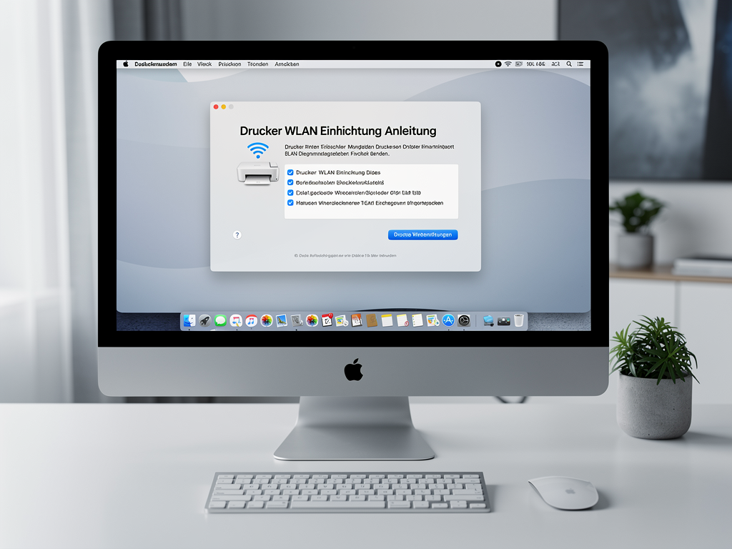 macOS Drucker WLAN Einrichtung Anleitung