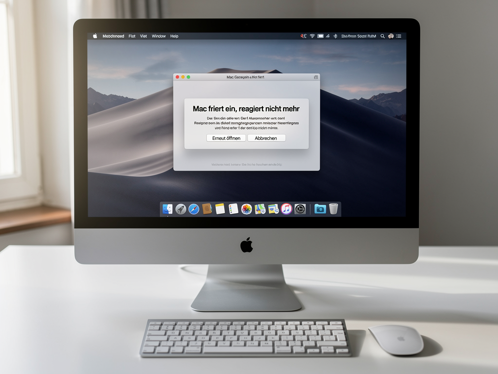 Mac friert ein reagiert nicht mehr