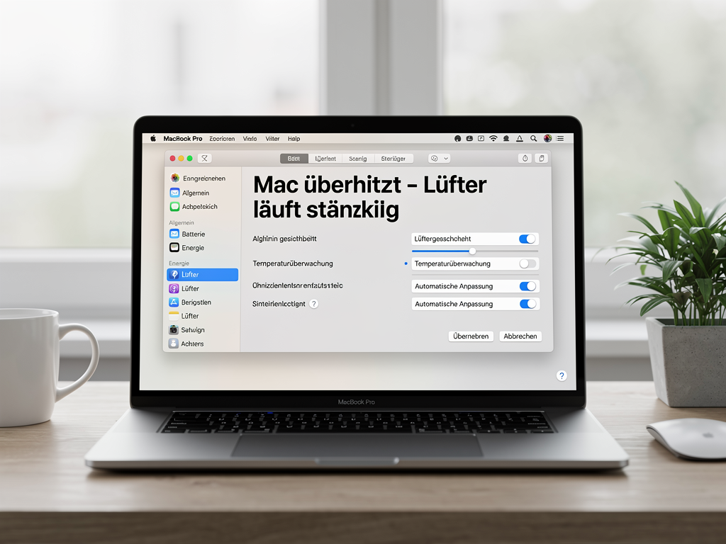 Mac überhitzt Lüfter läuft ständig - Schritt-fuer-Schritt Anleitung mit Screenshot