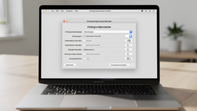 Mac Hintergrundprozesse beenden - Schritt-fuer-Schritt Anleitung mit Screenshot
