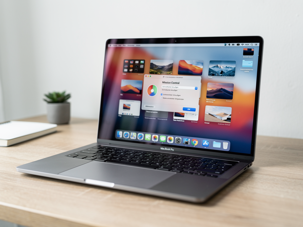 Mac Missioncontrol und Spaces einrichten - Schritt-fuer-Schritt Anleitung mit Screenshot
