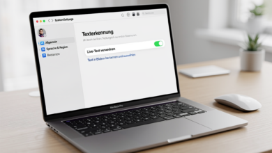 Mac Texterkennung Live Text verwenden - Schritt-fuer-Schritt Anleitung mit Screenshot