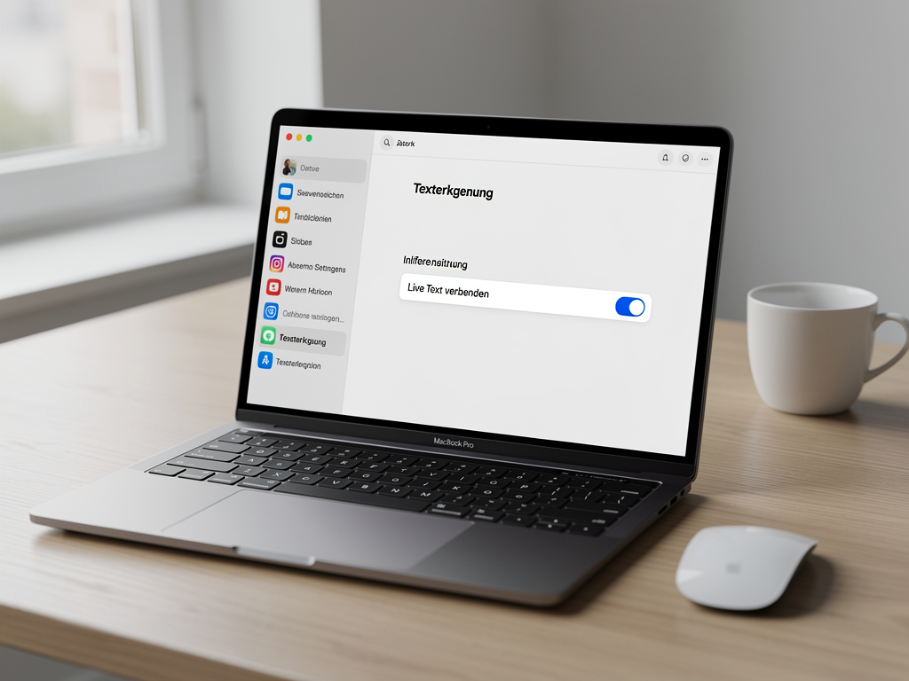 Mac Texterkennung Live Text verwenden
