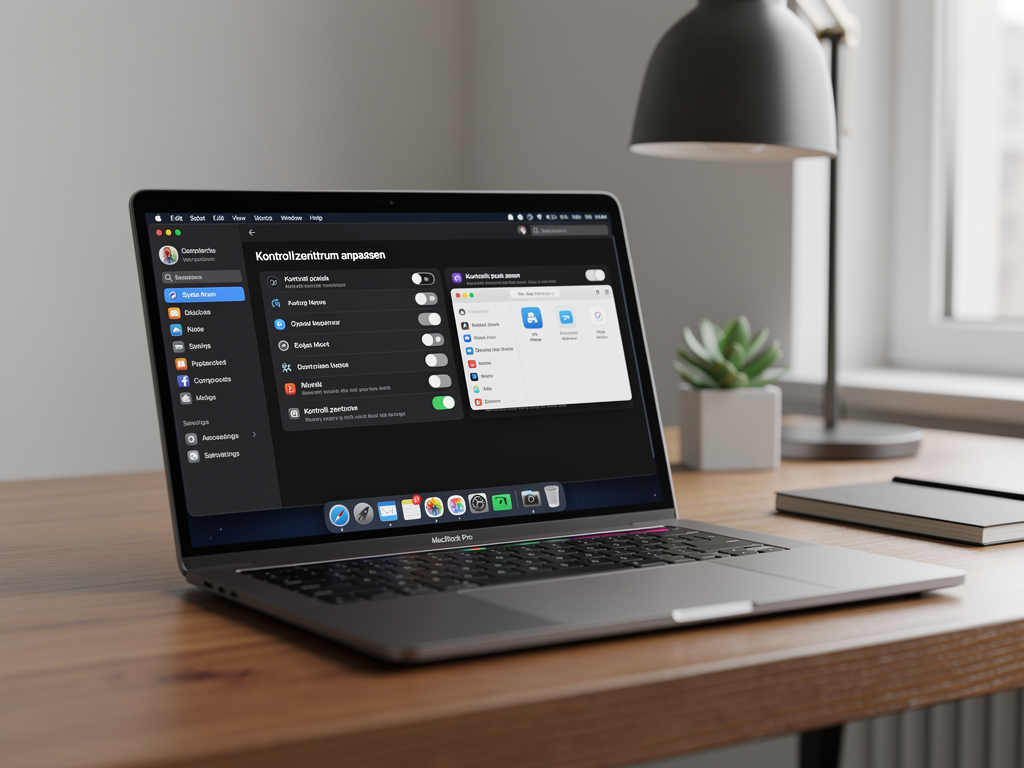 Mac Kontrollzentrum anpassen